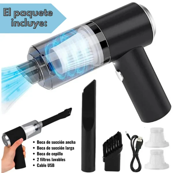 aspirtadora2 Aspiradora Portátil Recargable 3 en 1