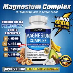 Magnesio Complex - Frena el Embejecimiento Celular