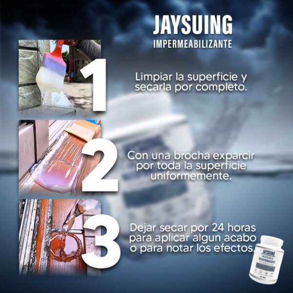 Poderoso Impermeabilizante transparente - Jaysuing