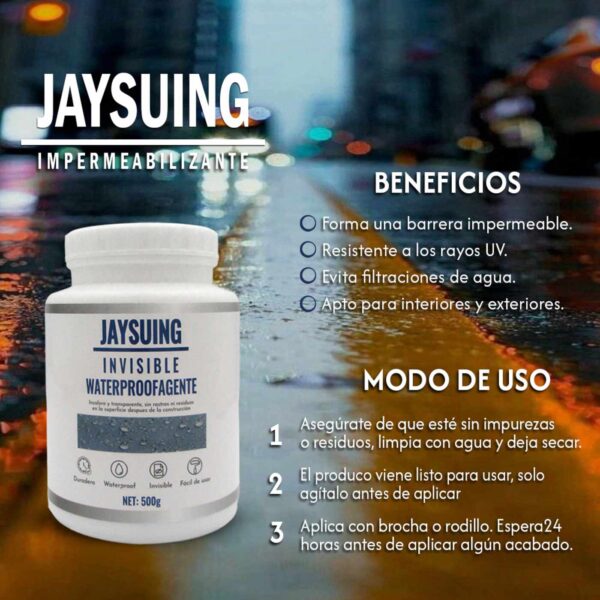 Poderoso Impermeabilizante transparente - Jaysuing