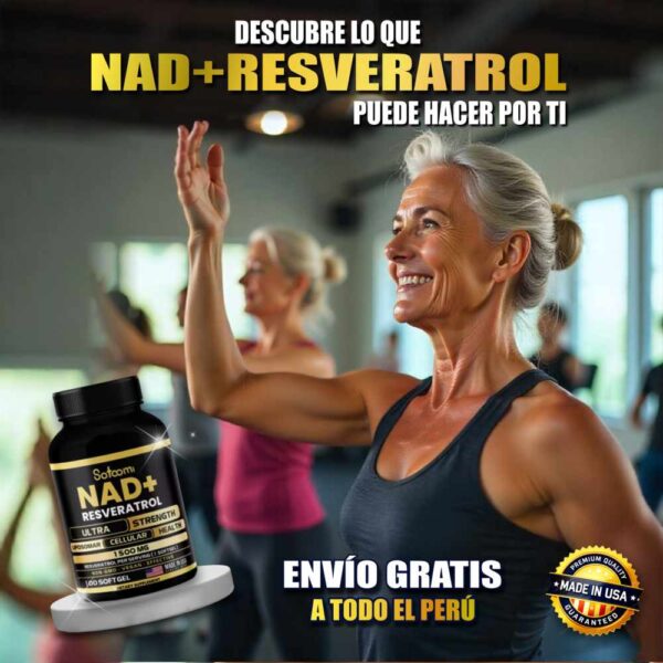 NAD Portada 2-2 NAD + Resveratrol con Antioxidante Natural